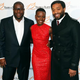 Steve McQueen is flanked by Lupita Nyong'o and Chiwetel Ejiofor at a premiere of 12 Years a Slave on December 11, 2013 in Paris.
FRANCOIS GUILLOT/AFP/Getty Images